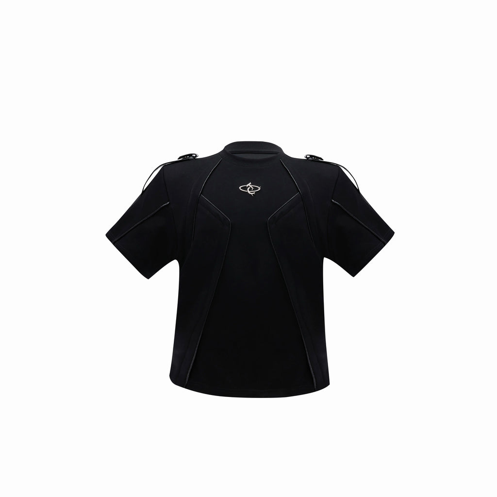 Argue Culture Harness-Panel Deconstructed T-Shirt - color view 7