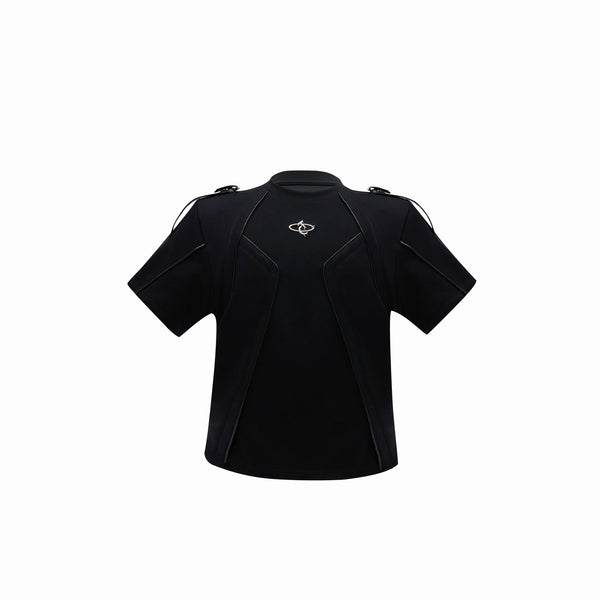 Argue Culture Harness-Panel Deconstructed T-Shirt - color view 7
