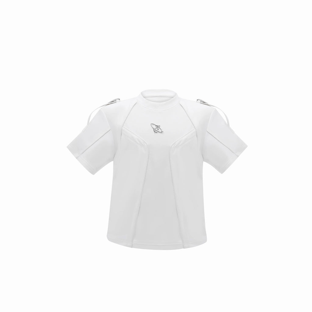 Argue Culture Harness-Panel Deconstructed T-Shirt - color view 8