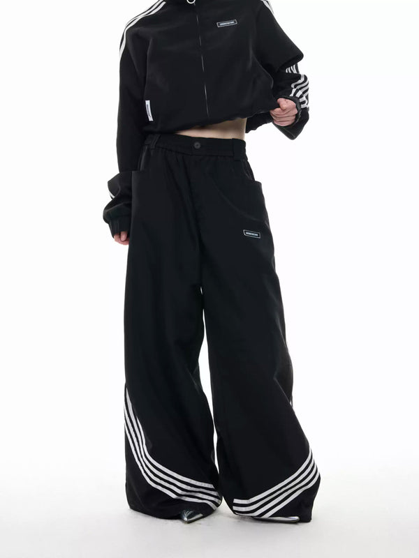 Argue Culture Four-Stripe Cropped Track Jacket - gallery view 4