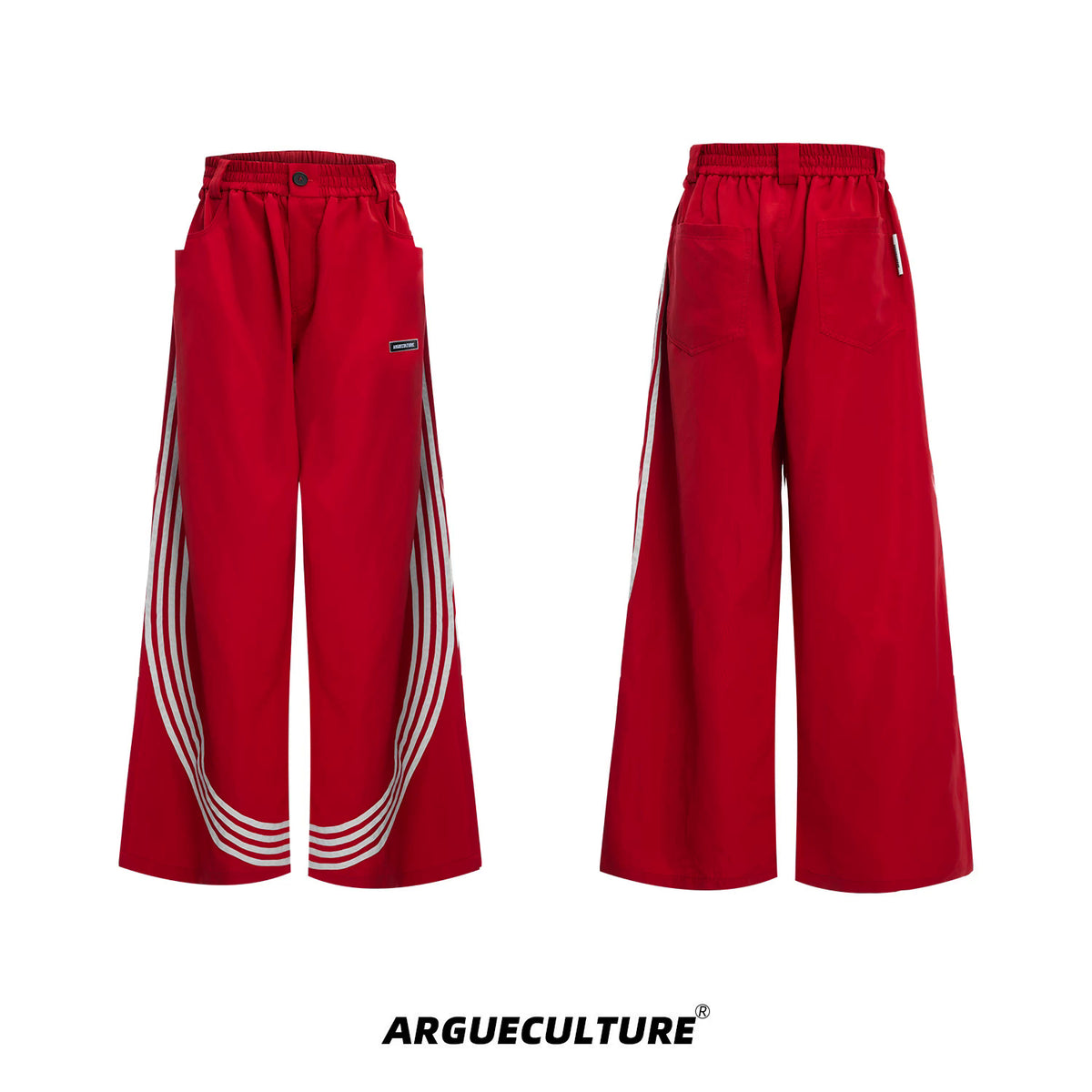 Argue Culture Four-Stripe Cropped Track Jacket - color view 10