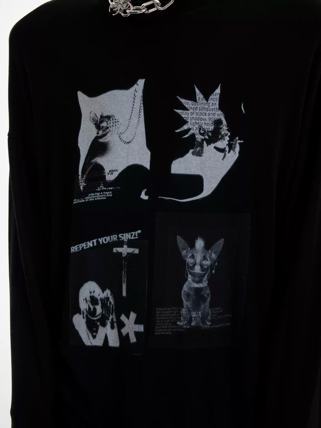 Argue Culture Art-Print Relaxed Long-Sleeve T-Shirt - gallery view 3
