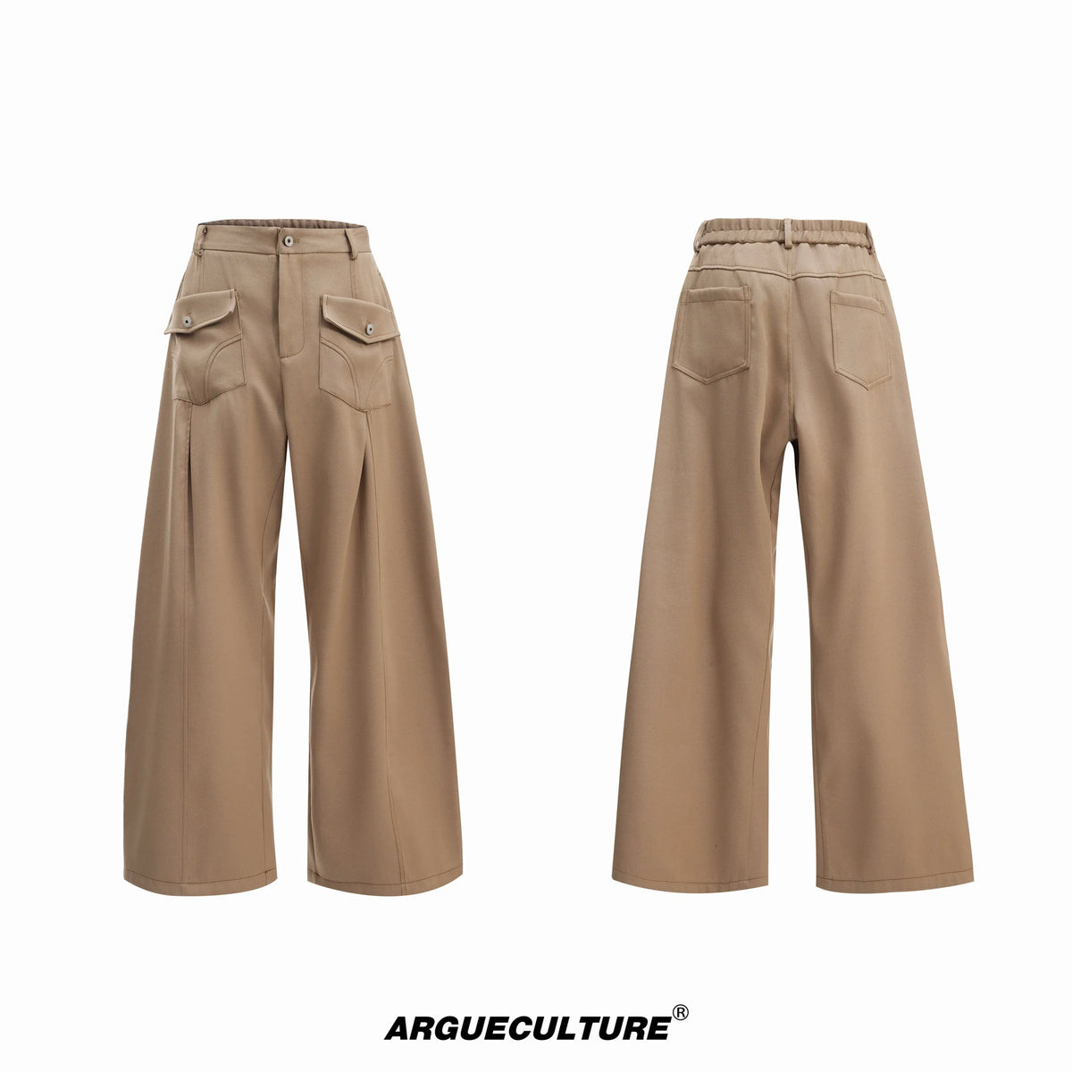 Argue Culture Pearl-Trim Contrast-Stitch Set - color view 8