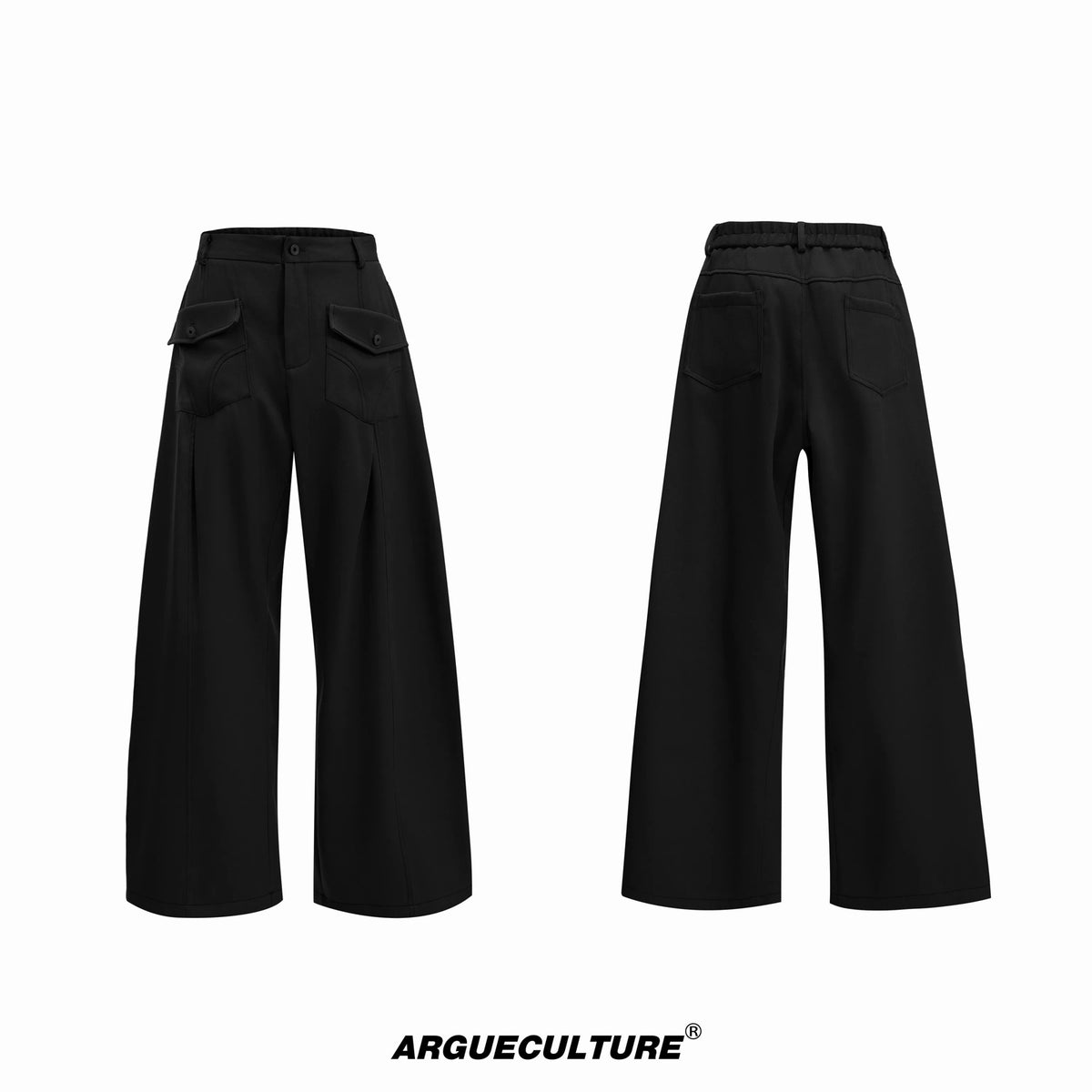 Argue Culture Pearl-Trim Contrast-Stitch Set - color view 10
