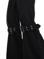 ArguE CulturE Buckle Flared Trousers - COPPING THREADS - ArguE CulturE