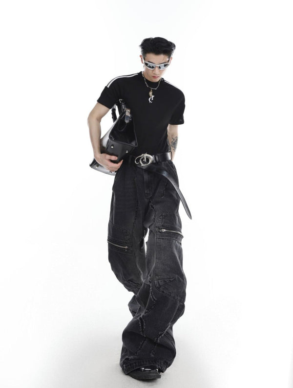 ArguE CulturE Deconstructed Pocket Distressed Vintage Denim - COPPING THREADS - ArguE CulturE
