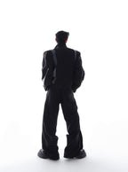 ArguE CulturE Deconstructed PU Patchwork Jacket - COPPING THREADS - ArguE CulturE