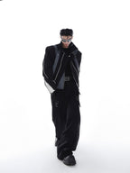 ArguE CulturE Deconstructed PU Patchwork Jacket - COPPING THREADS - ArguE CulturE