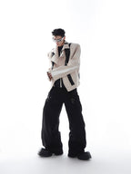 ArguE CulturE Deconstructed PU Patchwork Jacket - COPPING THREADS - ArguE CulturE