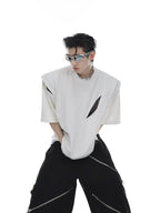 ArguE CulturE Deconstructed Split Patchwork Tee - COPPING THREADS - ArguE CulturE