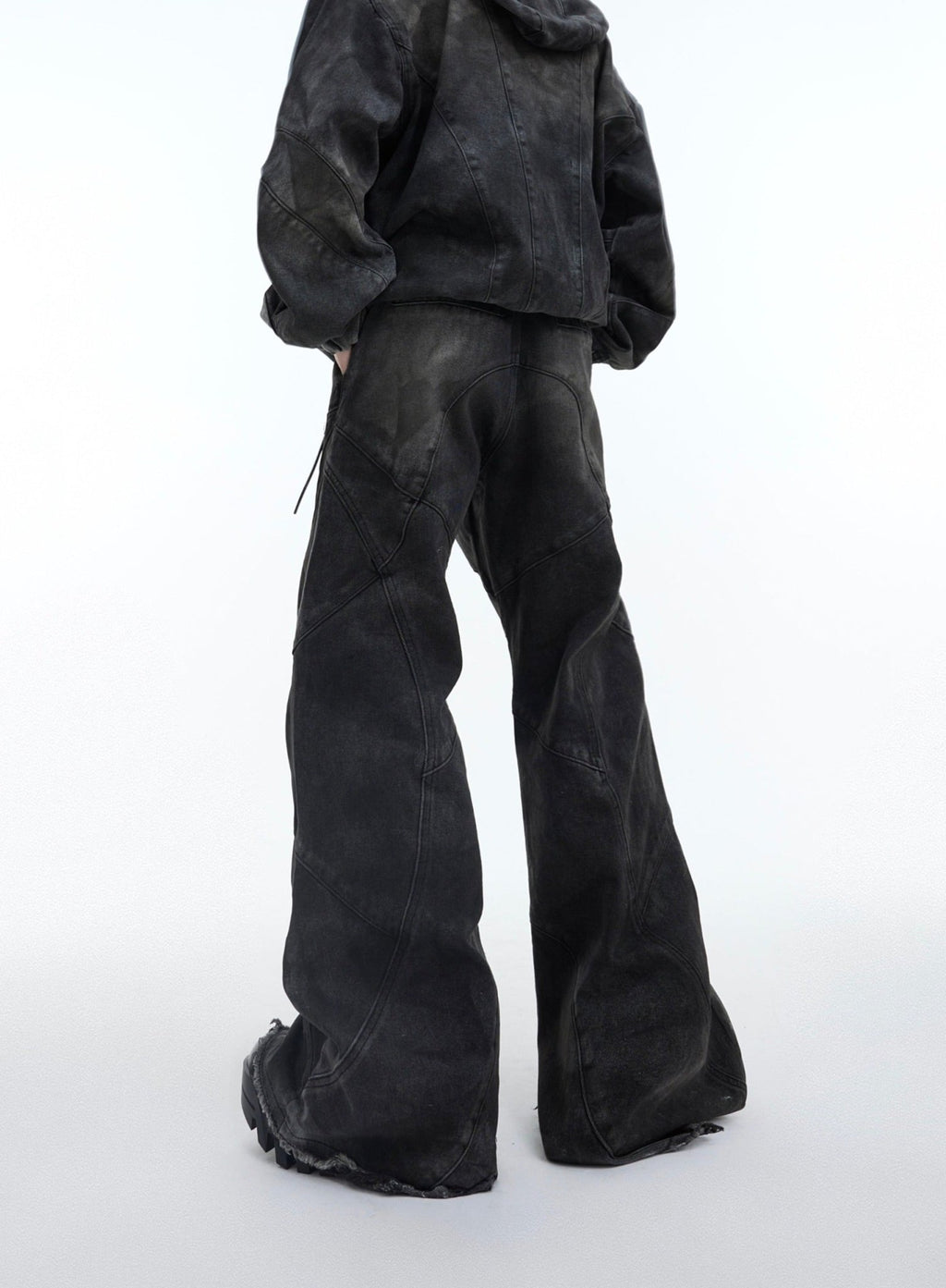 ArguE CulturE Distressed Metal Button Denim - COPPING THREADS - ArguE CulturE