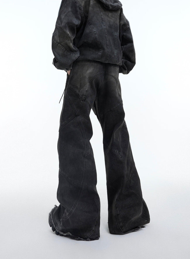 ArguE CulturE Distressed Metal Button Denim Main Image