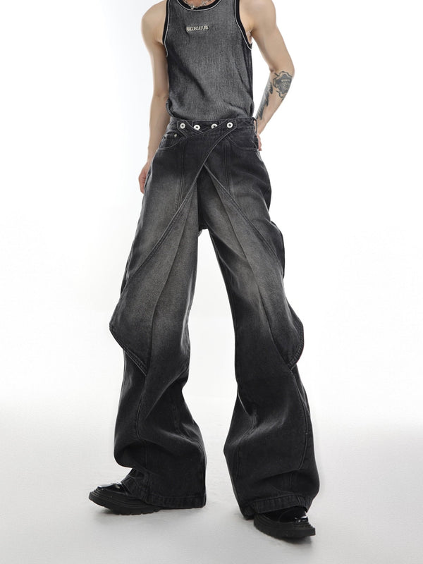 ArguE CulturE Distressed Washed Denim - COPPING THREADS - ArguE CulturE