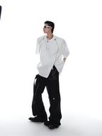 ArguE CulturE Double Zipper Tee - COPPING THREADS - ArguE CulturE