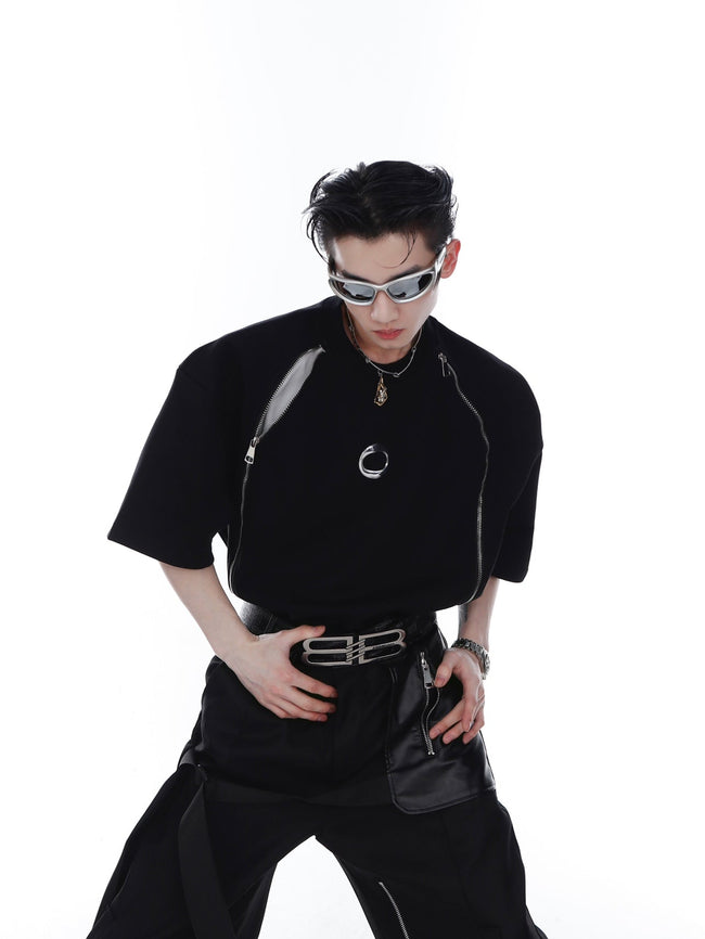 ArguE CulturE Double Zipper Tee Main Image