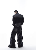 ArguE CulturE Gradient Distressed Denim - COPPING THREADS - ArguE CulturE