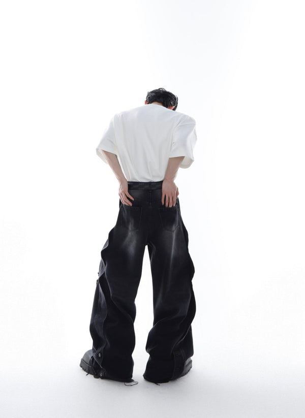 ArguE CulturE Gradient Distressed Denim - COPPING THREADS - ArguE CulturE