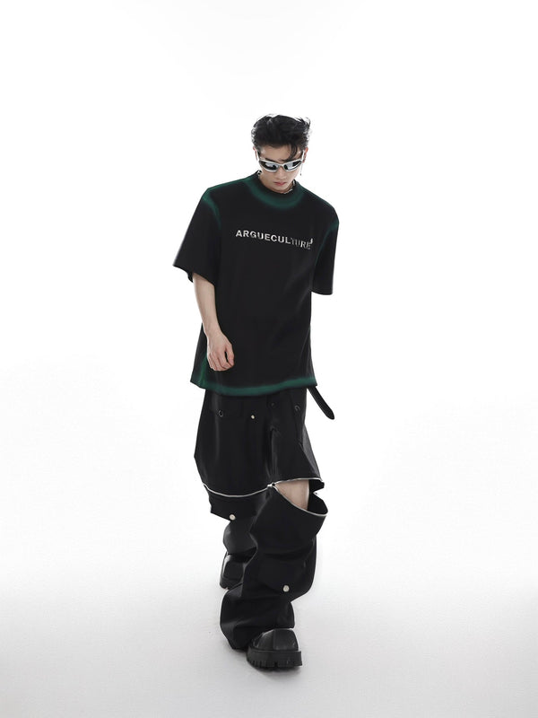ArguE CulturE Gradient Metal 3D Print Logo Tee - COPPING THREADS - ArguE CulturE