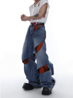 ArguE CulturE Irregular Distressed Deconstructed Denim - COPPING THREADS - ArguE CulturE