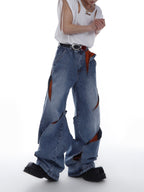 ArguE CulturE Irregular Distressed Deconstructed Denim - COPPING THREADS - ArguE CulturE