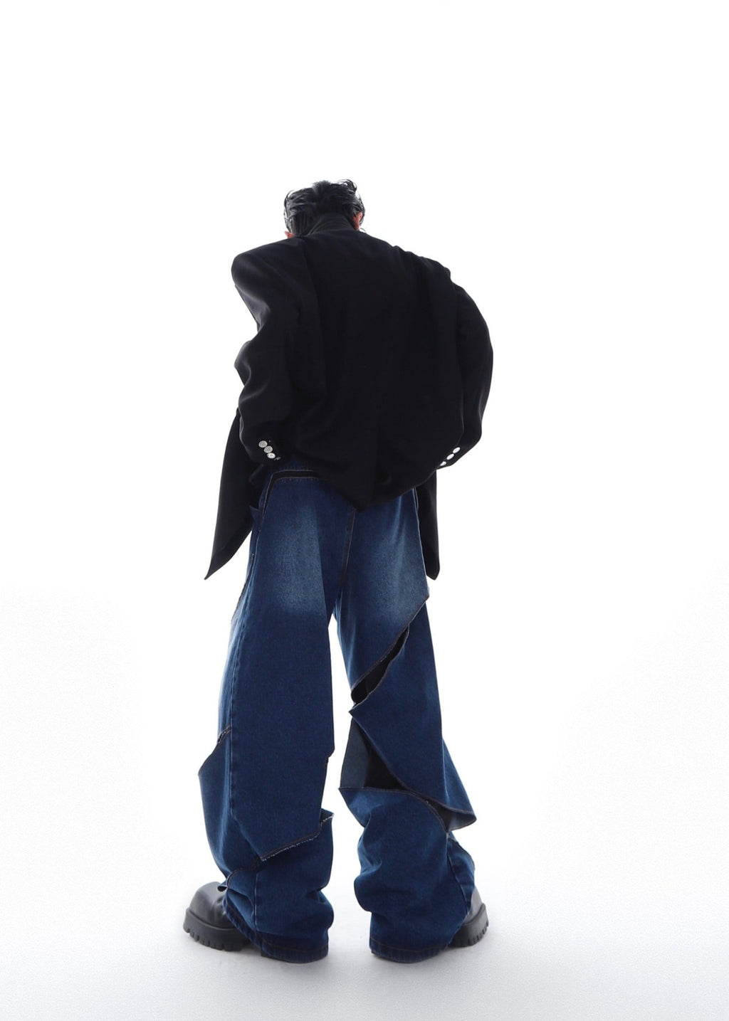 ArguE CulturE Irregular Distressed Deconstructed Denim - COPPING THREADS - ArguE CulturE