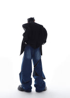 ArguE CulturE Irregular Distressed Deconstructed Denim - COPPING THREADS - ArguE CulturE