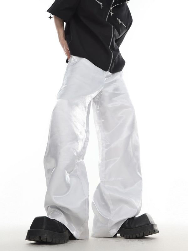 ArguE CulturE Liquid High - Shine Drapey Trousers - COPPING THREADS - ArguE CulturE