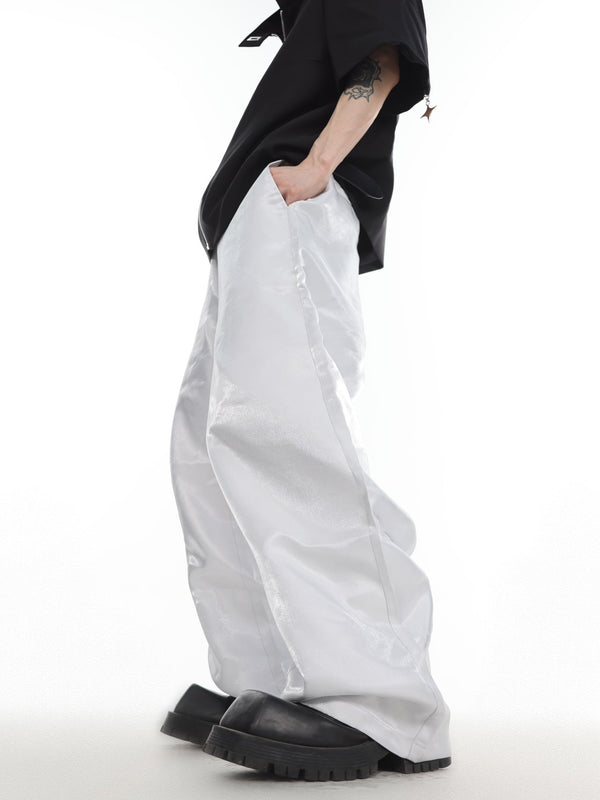 ArguE CulturE Liquid High - Shine Drapey Trousers - COPPING THREADS - ArguE CulturE