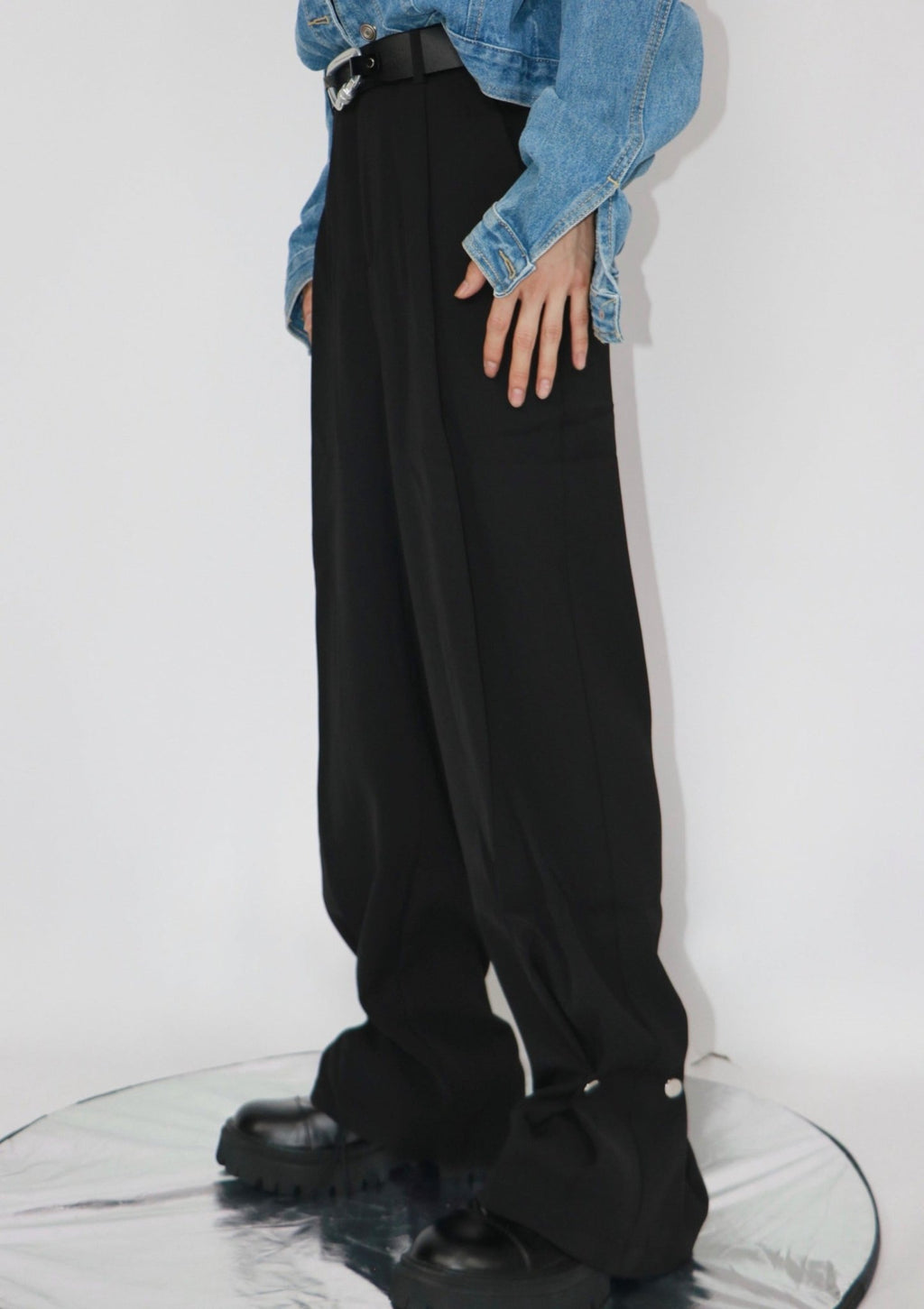 ArguE CulturE Loose Straight Trousers - COPPING THREADS - ArguE CulturE