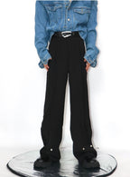 ArguE CulturE Loose Straight Trousers - COPPING THREADS - ArguE CulturE