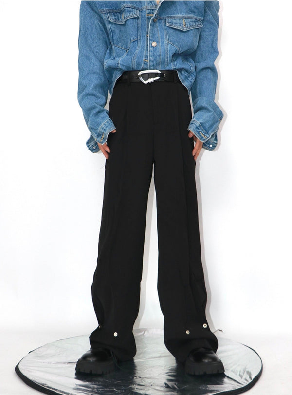 ArguE CulturE Loose Straight Trousers - COPPING THREADS - ArguE CulturE