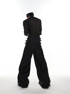 ArguE CulturE Metal Belt Trim Trousers - COPPING THREADS - ArguE CulturE