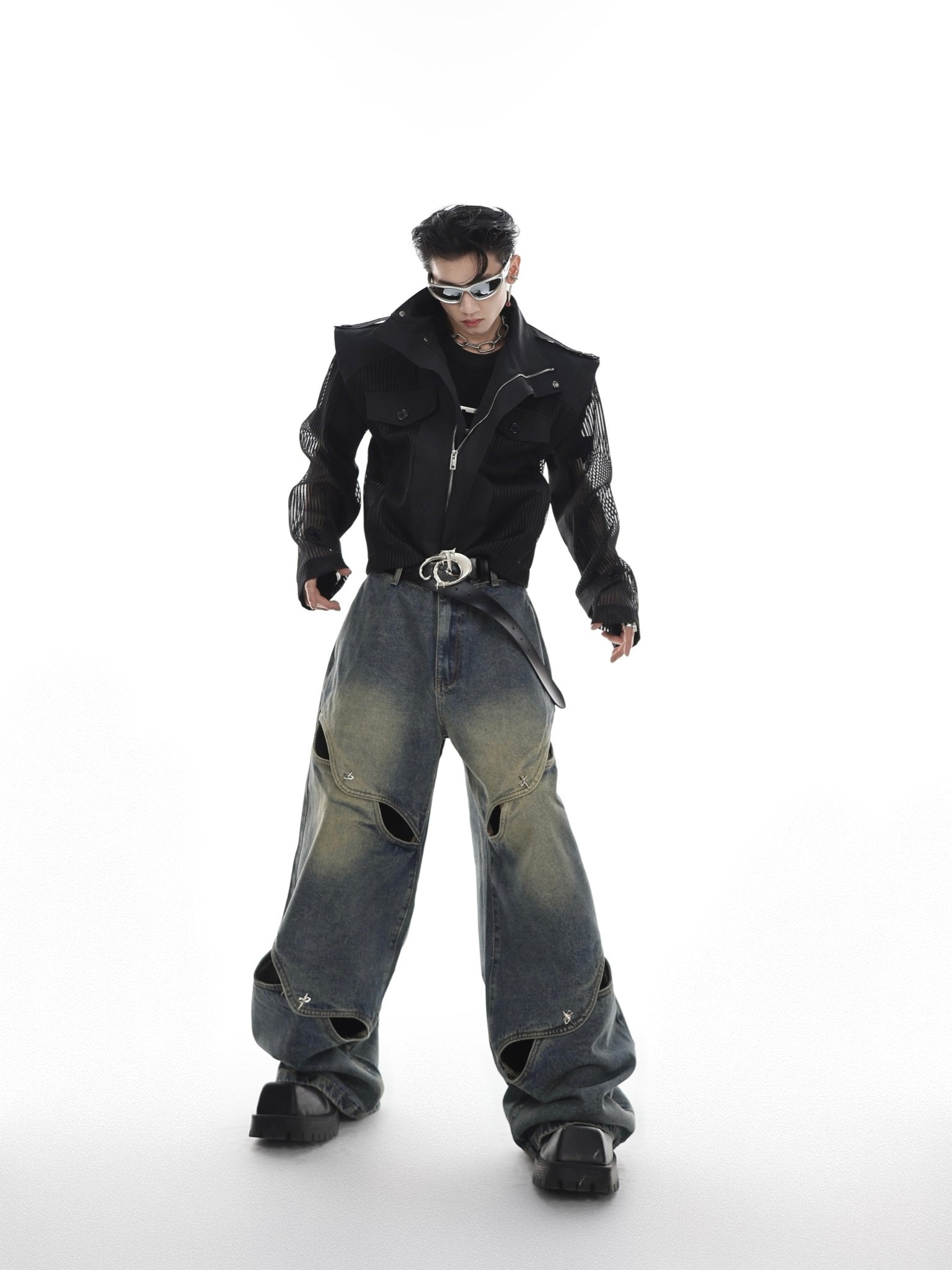 ArguE CulturE Metal Button Denim - COPPING THREADS - ArguE CulturE