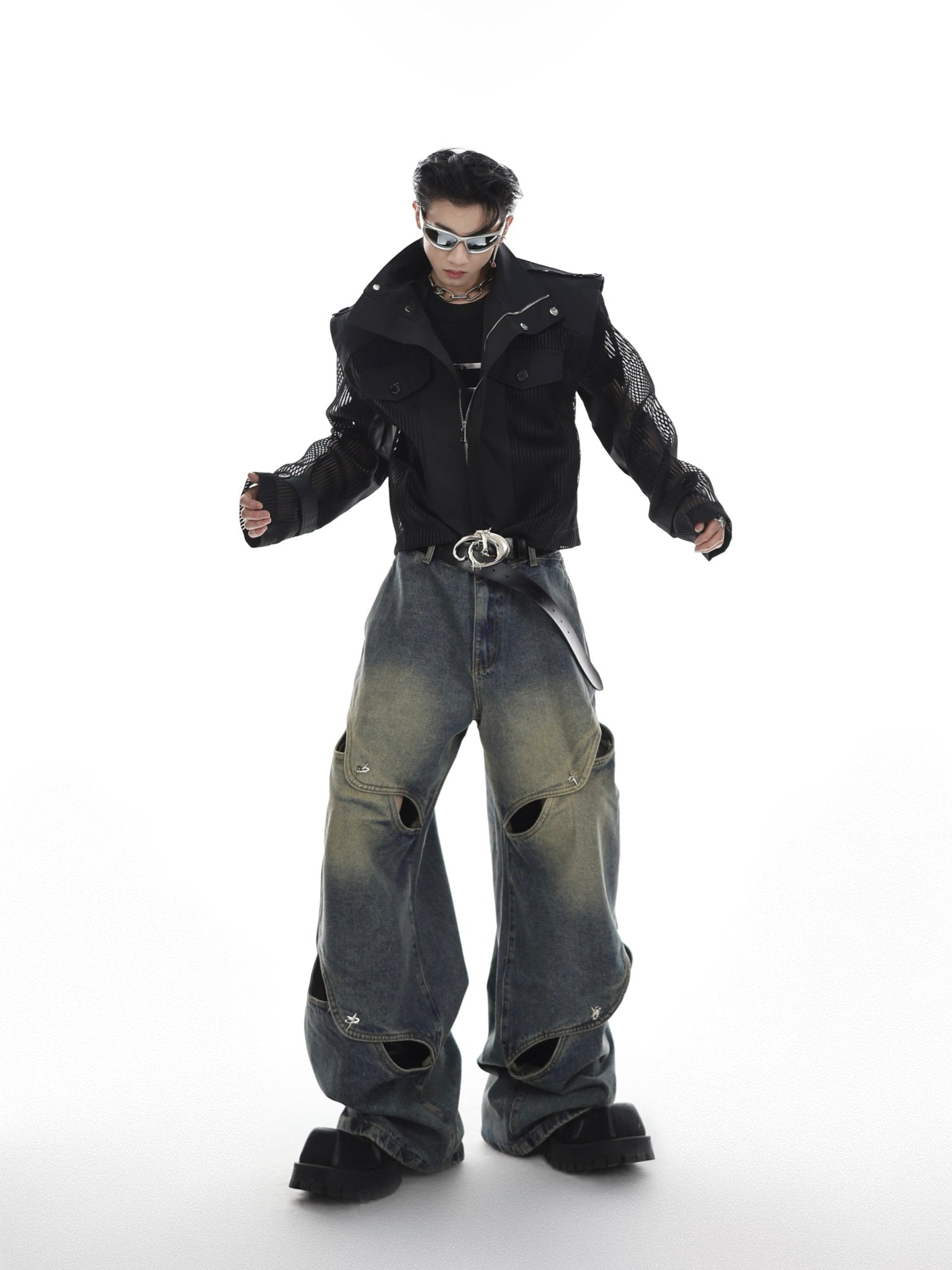 ArguE CulturE Metal Button Denim - COPPING THREADS - ArguE CulturE