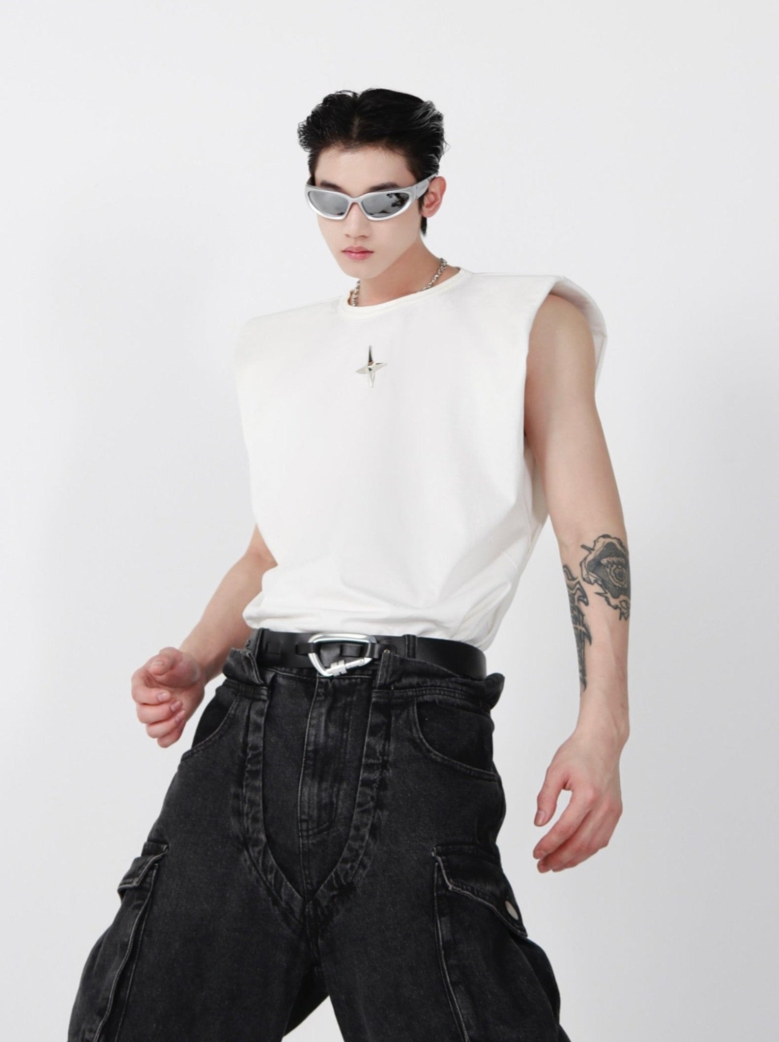 ArguE CulturE Metal Sleeveless Tee - COPPING THREADS - ArguE CulturE