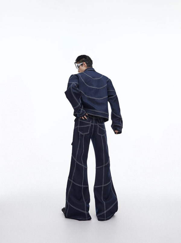 ArguE CulturE Multi - line Vintage Washed Denim - COPPING THREADS - ArguE CulturE