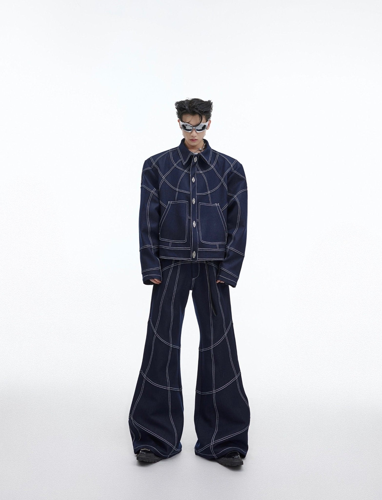 ArguE CulturE Multi - line Vintage Washed Denim - COPPING THREADS - ArguE CulturE