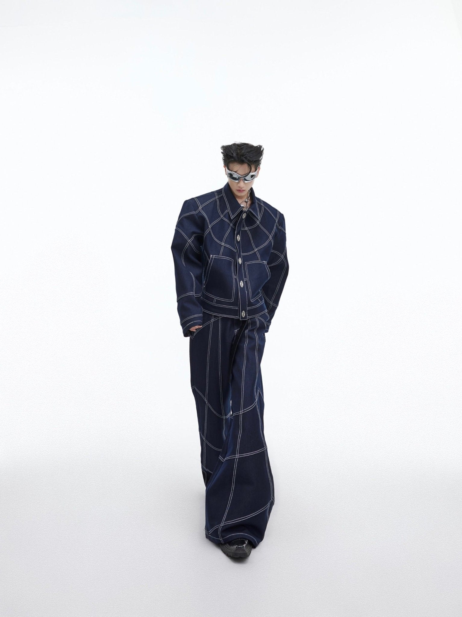 ArguE CulturE Multi - line Vintage Washed Denim - COPPING THREADS - ArguE CulturE