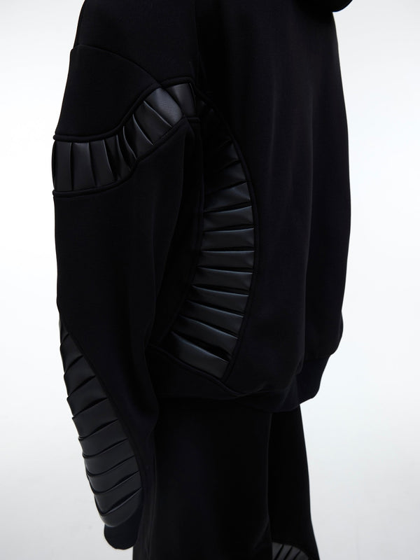 ArguE CulturE PU Leather Patchwork Trousers - COPPING THREADS - ArguE CulturE