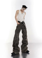 ArguE CulturE Retro Wash Distressed Denim - COPPING THREADS - ArguE CulturE