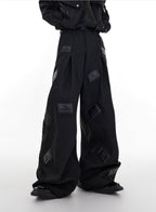 ArguE CulturE Textured Leather Pressed Trousers - COPPING THREADS - ArguE CulturE