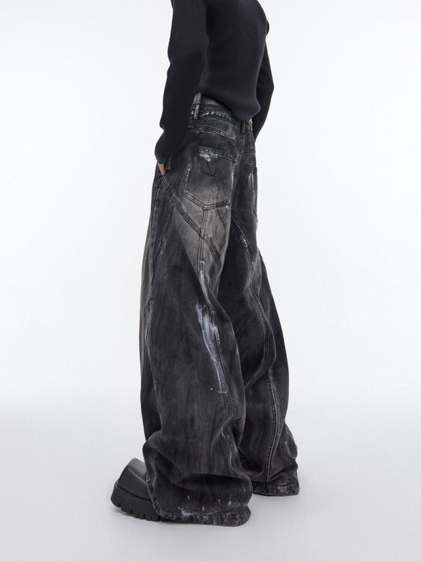 ArguE CulturE Vintage Distressed Loose Denim - COPPING THREADS - ArguE CulturE