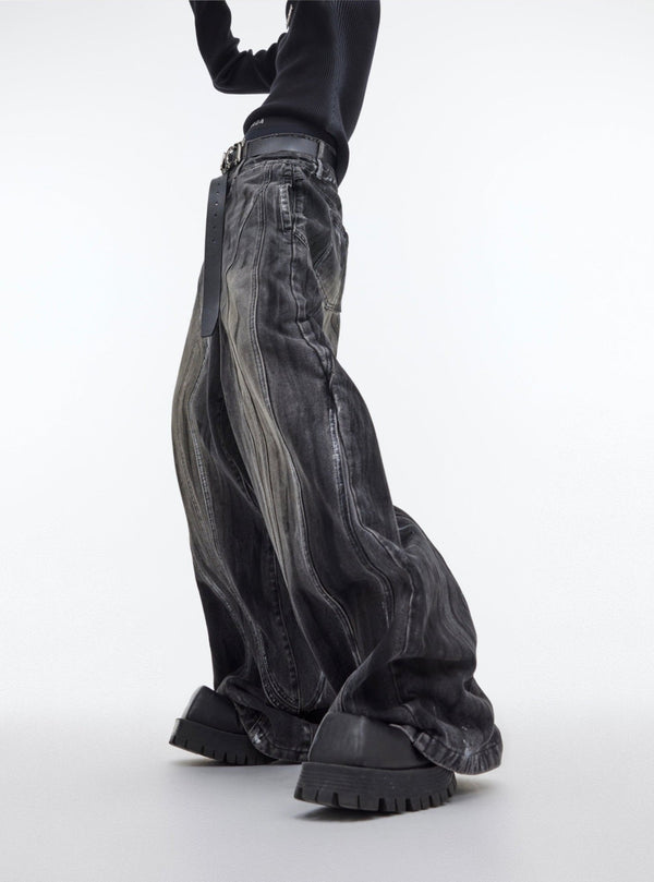 ArguE CulturE Vintage Distressed Loose Denim - COPPING THREADS - ArguE CulturE