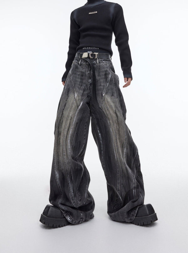 ArguE CulturE Vintage Distressed Loose Denim - COPPING THREADS - ArguE CulturE