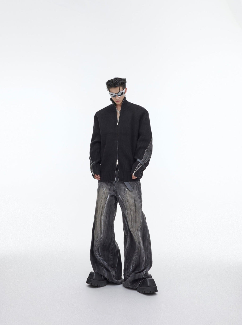 ArguE CulturE Vintage Distressed Loose Denim - COPPING THREADS - ArguE CulturE