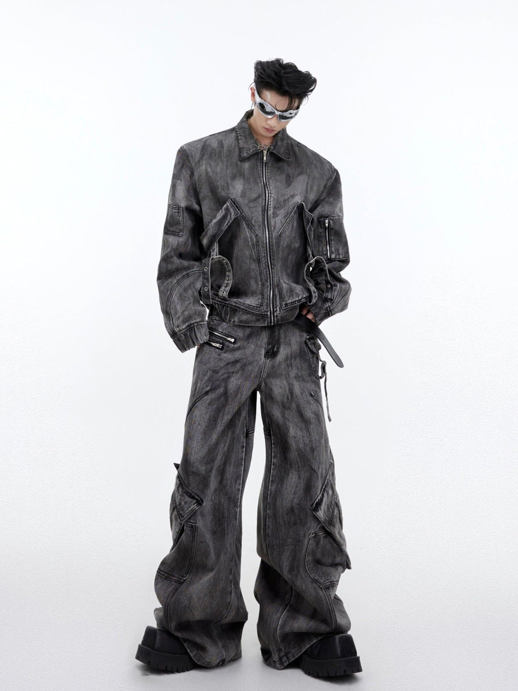 ArguE CulturE Wasteland Style Oversized Pocket Denim - COPPING THREADS - ArguE CulturE