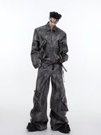 ArguE CulturE Wasteland Style Oversized Pocket Denim - COPPING THREADS - ArguE CulturE