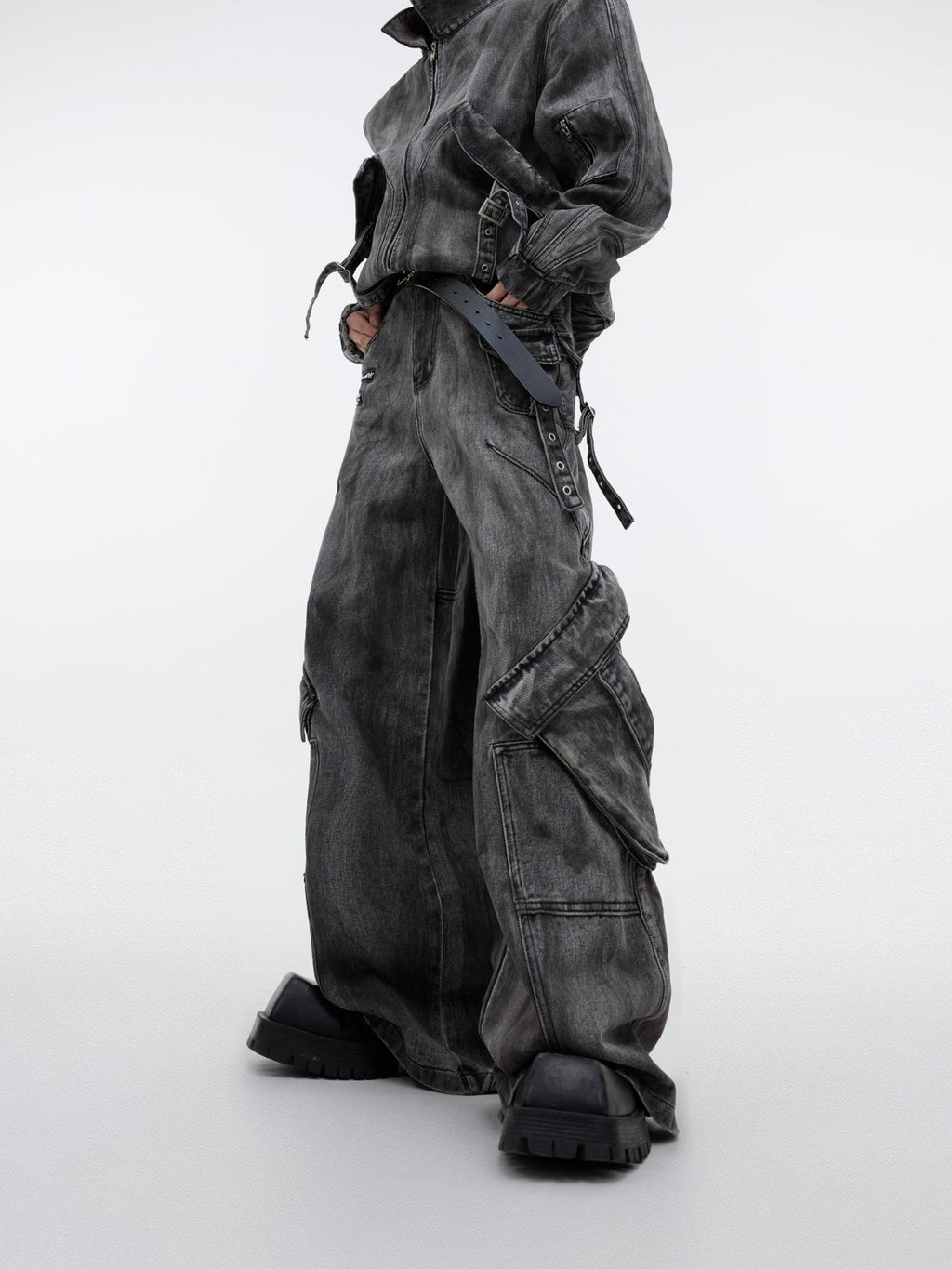 ArguE CulturE Wasteland Style Oversized Pocket Denim - COPPING THREADS - ArguE CulturE