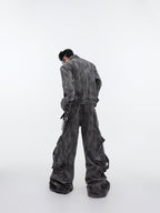 ArguE CulturE Wasteland Style Oversized Pocket Denim - COPPING THREADS - ArguE CulturE