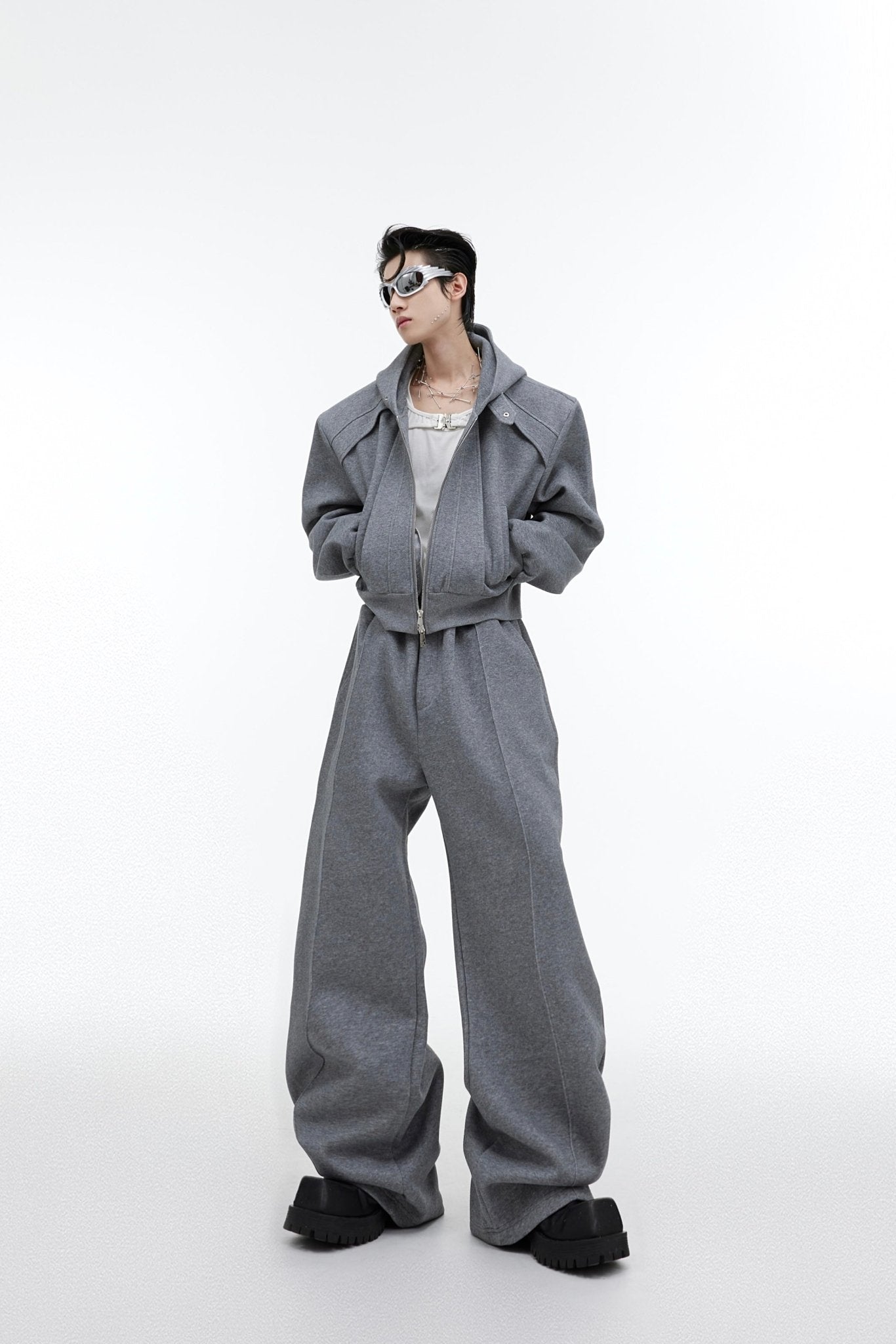 ArguE CulturE Zip - Up Cardigan Hoodie - COPPING THREADS - ArguE CulturE